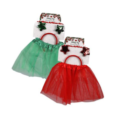 Christmas Dress-Up Tutu, with Headband 30cm